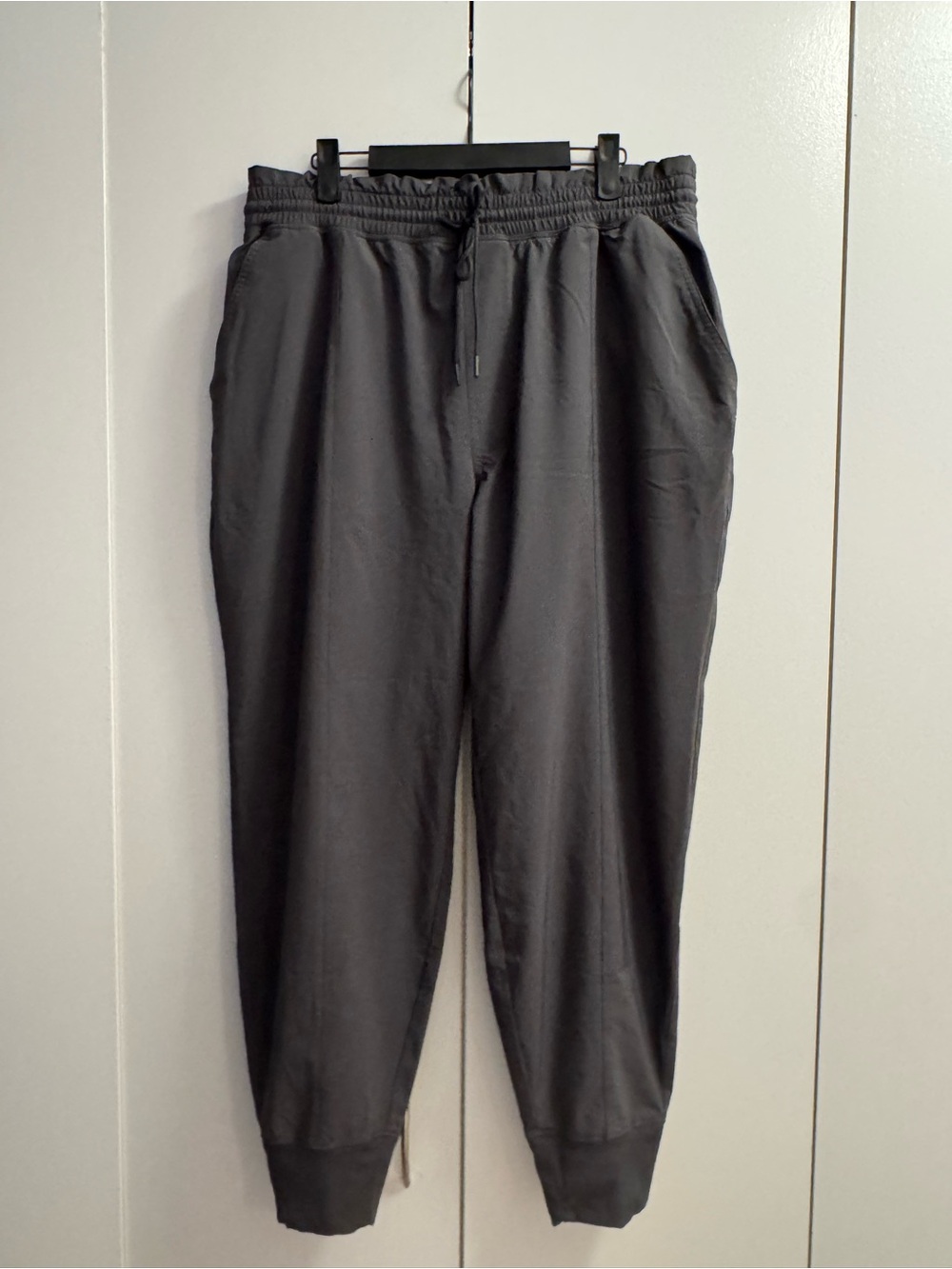 Abercrombie Gray Jogger Pants - Casual Drawstring